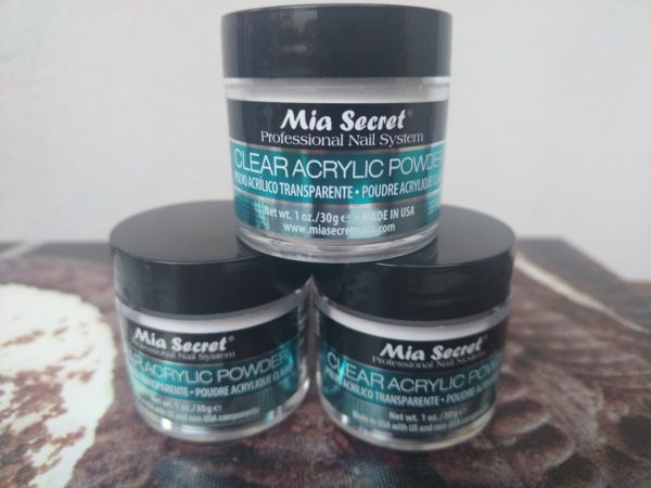 Acrílico Clear Powder 1 onza