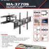 SOPORTE TV LED DOBLE BRAZO