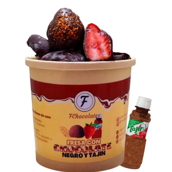 Fresas con Tajín