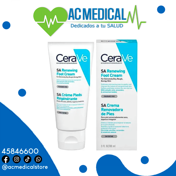 CERAVE SA RENEWING FOOT CREAM 88ml