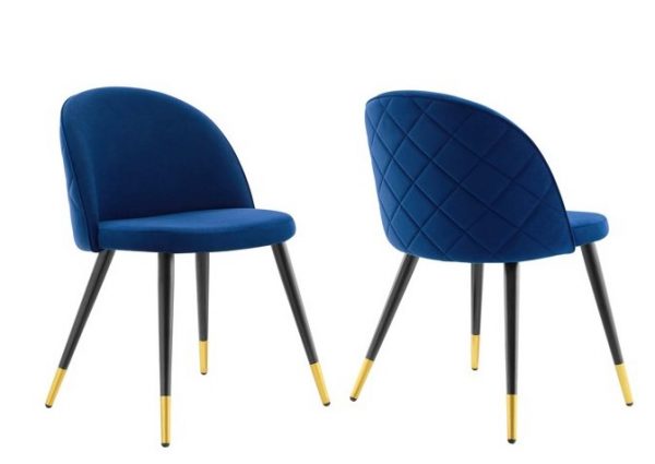 Set de sillas de comedor tipo Velvet MODWAY