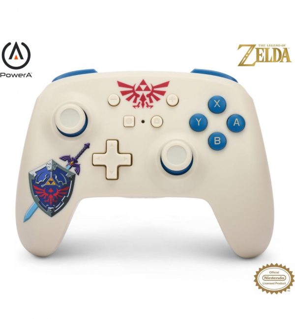 Control Nintendo Switch PowerA Zelda Sworn Protector Inalámbrico