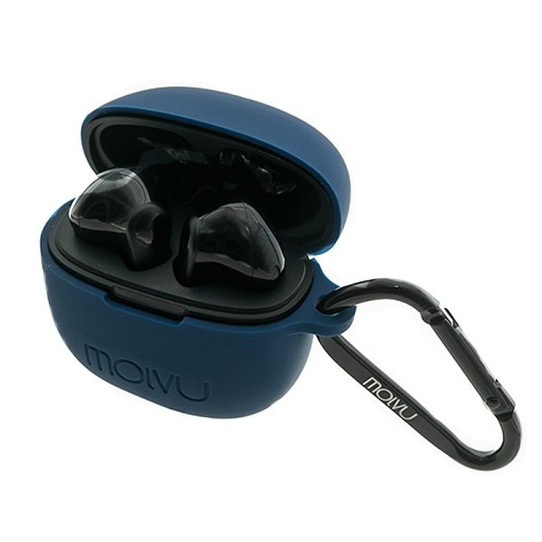 ESTUCHE K2 PARA AUDIFONOS AZUL