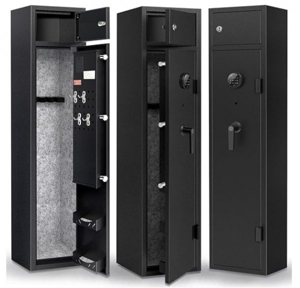 Caja de seguridad para armas KAER negro
