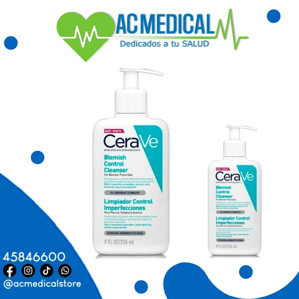 CERAVE BLEMISH CONTROL CLEANSER 236ml FACIAL GEL