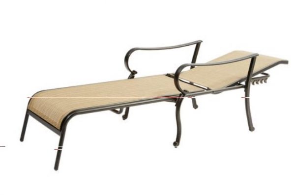 Silla larga de exterior