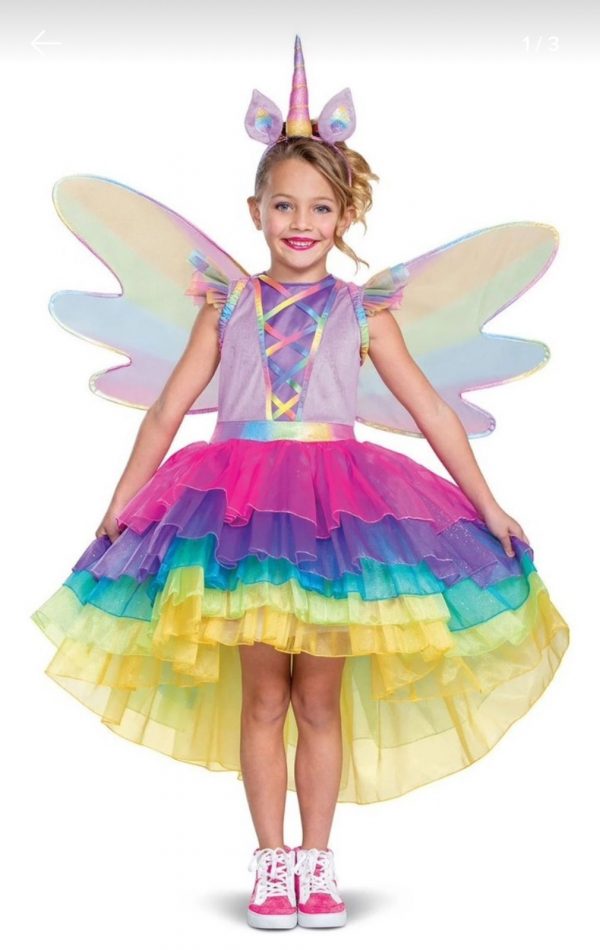 DISFRAZ NIÑA UNICORNIO