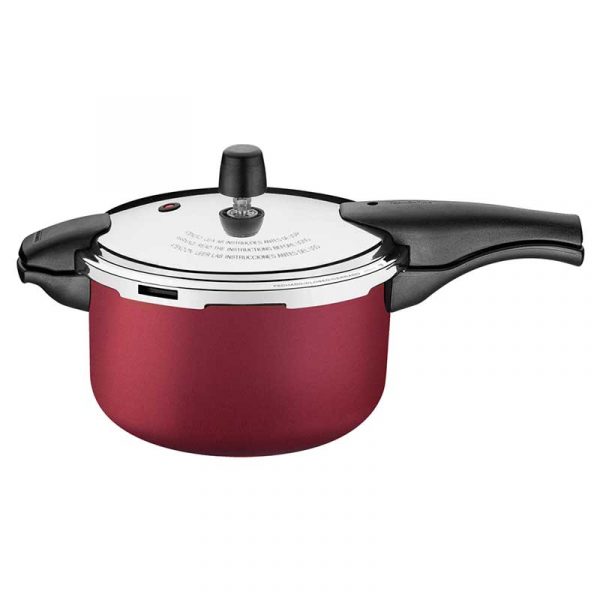 OLLA PRESION 6 LTS ROJA 24 CMS TRAMONTINA