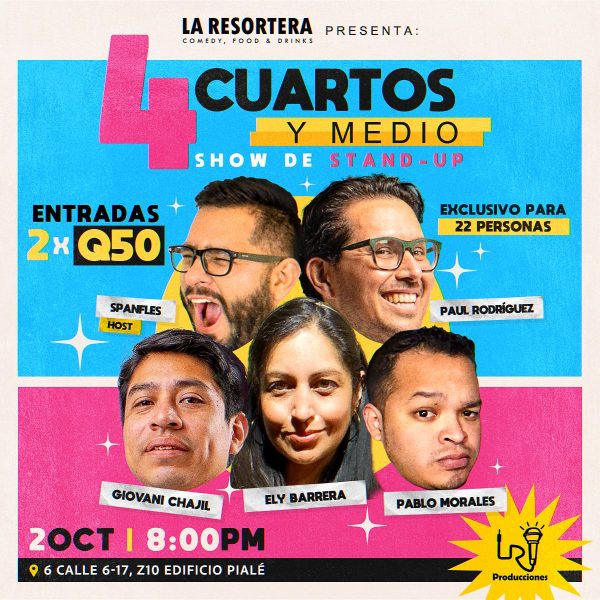 4 Cuartos y Medio Show De Stand Up Comedy