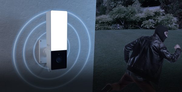 Cámara inteligente Wi-Fi con proyector