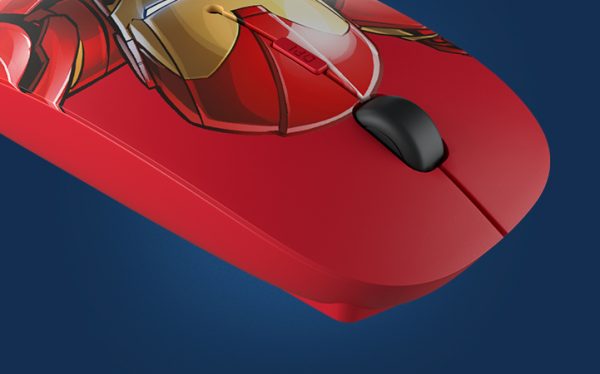 Xtech - XTM-M340IM - Mouse - 2.4 GHz - Wireless - Black / Bright red - Marvel Iron Man