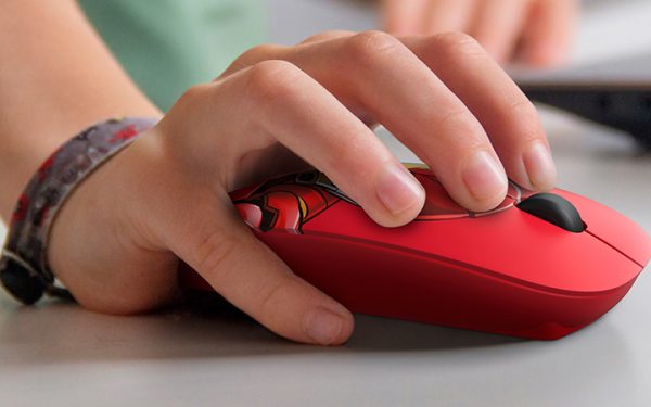 Xtech - XTM-M340IM - Mouse - 2.4 GHz - Wireless - Black / Bright red - Marvel Iron Man