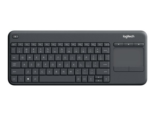 Logitech Wireless Touch Keyboard K400 Plus - Teclado - con panel táctil