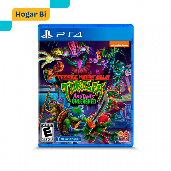 TEENAGE MUTANT NINJA TURTLES MUTANTS UNLEASHED PLAY STATION 4 - GANGAS VIDEOGAMES