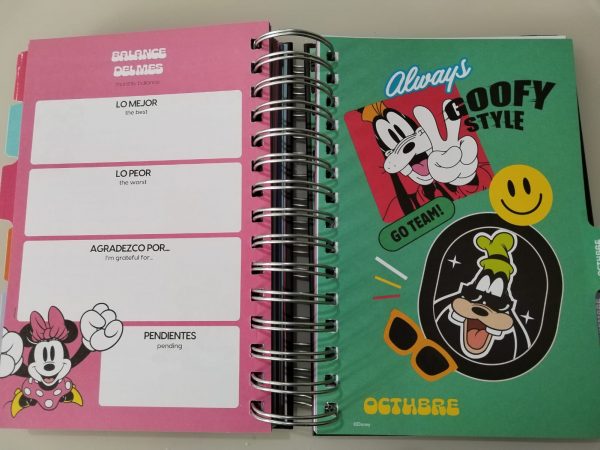 Agenda Mooving Mickey y sus amigos 2025