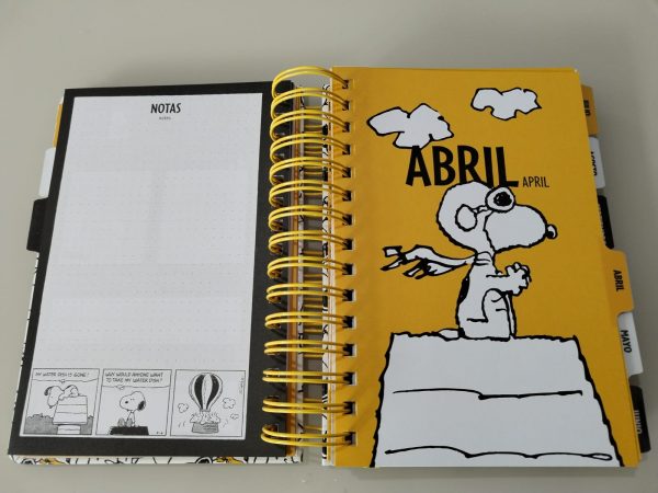 Agenda Mooving 2025 Snoopy