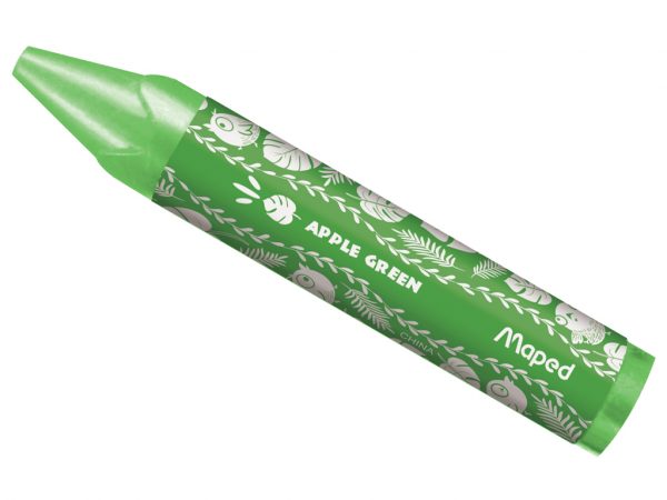 CRAYON DE CERA MAPED JUNGLE FEVER JUMBO 12 COLORES