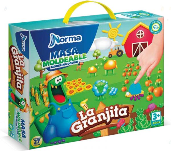 Kit de masa moldeable la Granjita Norma