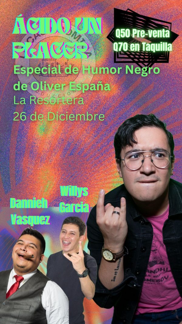Acido Un Placer - Especial de Humor Negro de Oliver España
