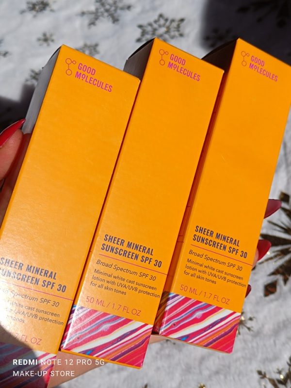 PROTECTOR SOLAR SHEER MINERAL SPF30 GOOD MOLECULES