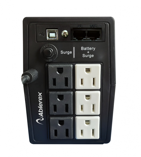 UPS Ablerex Línea Interactiva PRO 1000VA / 600W