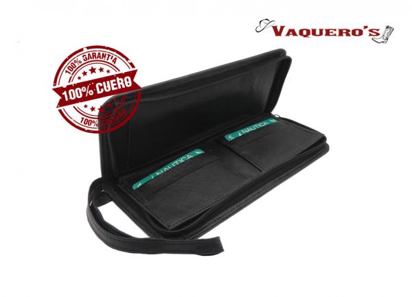 Portachequera Negra