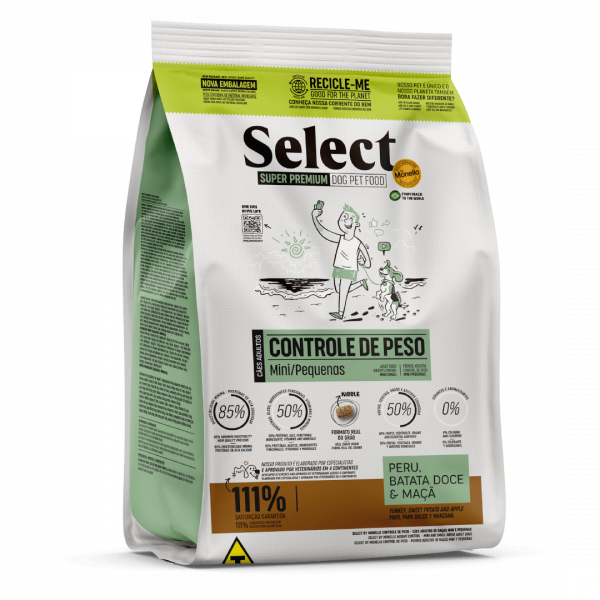 Select para perro control de peso razas mini y pequeñas