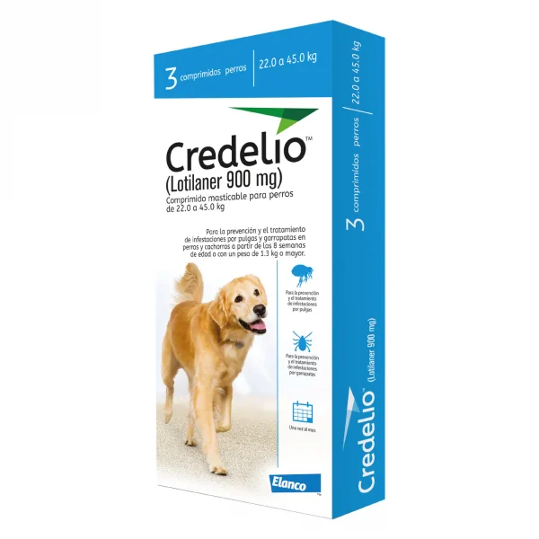 Caja Credelio celeste 22-45 kg caja 3 tabletas