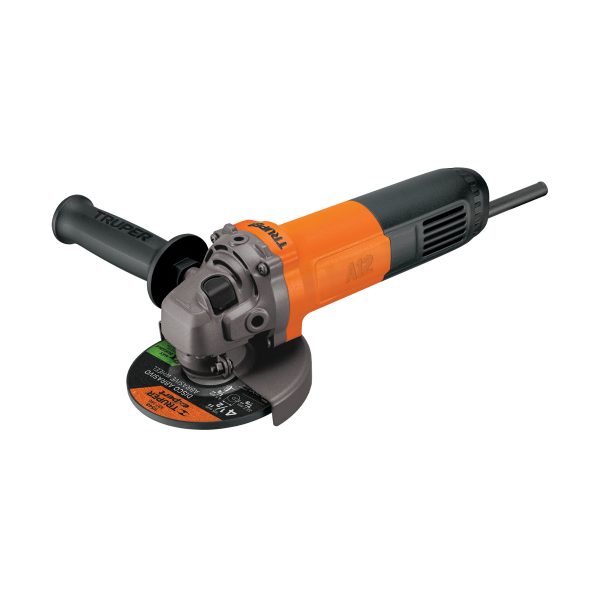Esmeriladora angular 4-1/2″, 700W, TRUPER PRO