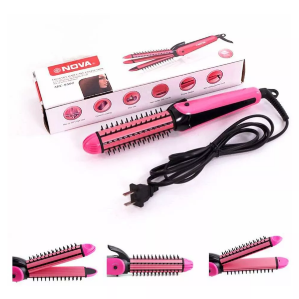 NOVA 3 en 1 Plancha de Pelo