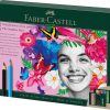 SETS POLYCHROMOS 32 LAPICES DE COLOR + 6 PITT GRAPHITE MATT DE FABER CASTELS
