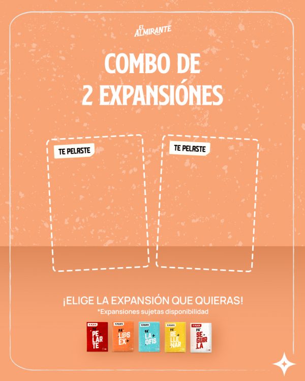 2 expansiones (sujetas a disponibilidad)