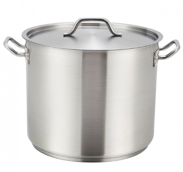 SST-40 - Olla de acero inoxidable con tapa - 40 Litros