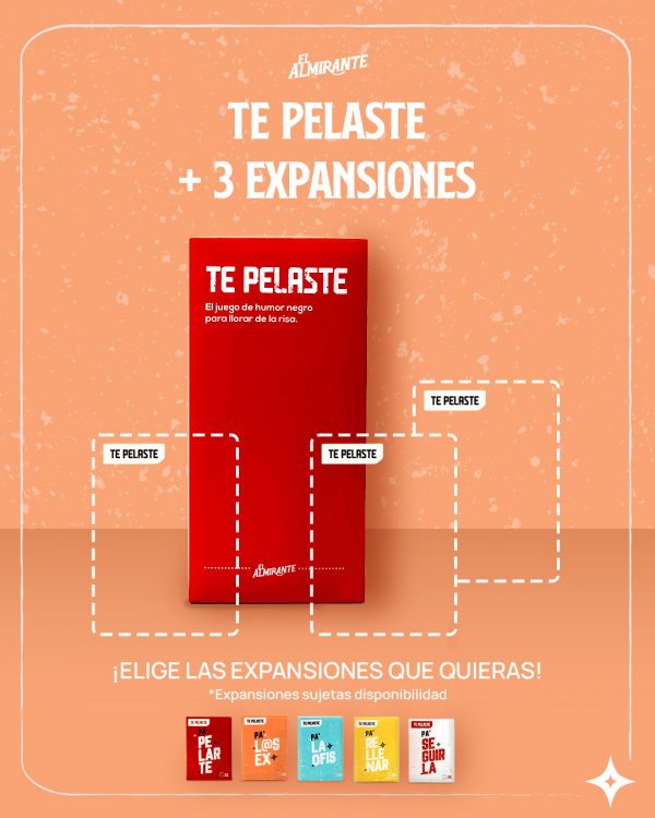 Te Pelaste + 3 expansiones (sujetas a disponibilidad)