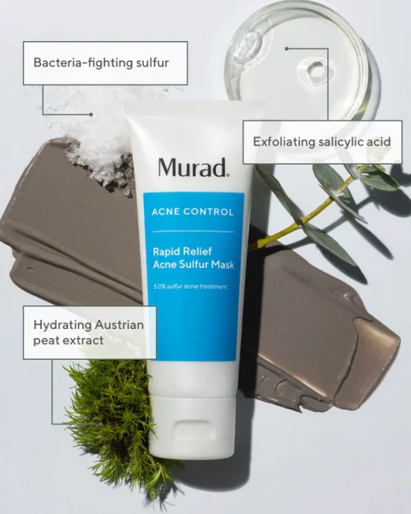 Rapid relief acne sulfur mask / mascarilla reparadora de hidratación celular 74ml