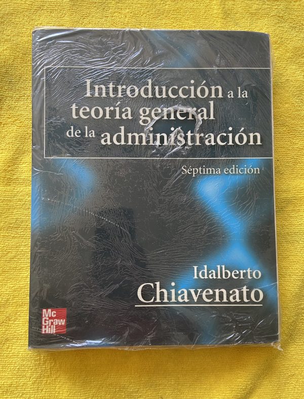 Libro: Introducción a la teoría general de la Administración