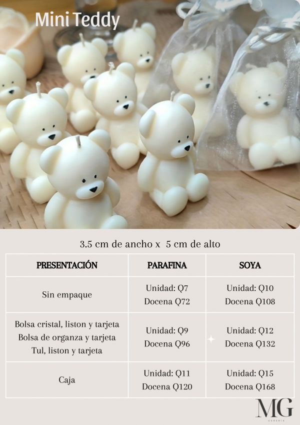 VELA MINI TEDDY