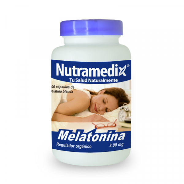 🌙 Melatonina 3 mg Nutramedix – 180 perlas 💤 Tu aliada nocturna para un sueño reparador y natural