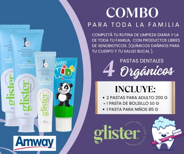 🪥 Pastas de Dientes Multiacción – Para toda la familia ✨ Siempre suaves y efectivas, ahora con ingredientes de origen vegetal y libres de parabenos.