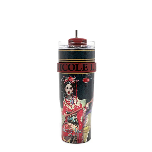 40 OZ PRINT TUMBLER con agarrador