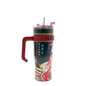 40 OZ PRINT TUMBLER con agarrador