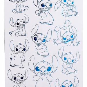 Block de Stickers STITCH - MOOVING