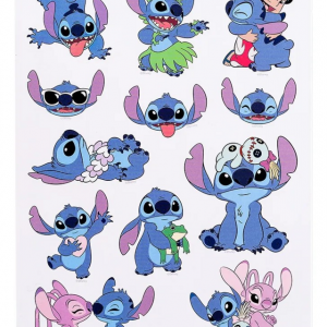 Block de Stickers STITCH - MOOVING