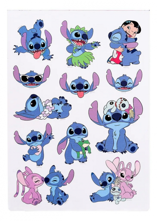 Block de Stickers STITCH - MOOVING