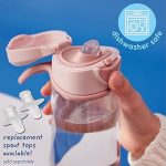 Botella deportiva con boquilla de 600 ml