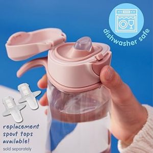 Botella deportiva con boquilla de 600 ml