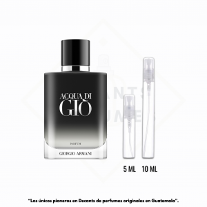 ACQUA DI GIO PARFUM - GIORGIO ARMANI (DECANT 10 MILILITROS)
