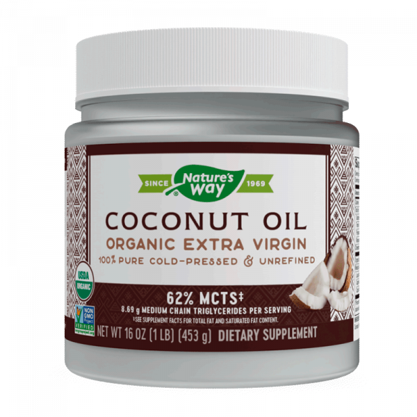 🥥 Aceite de Coco Extra Virgen Orgánico – 1 unidad 🔥 Fuente natural de triglicéridos de cadena media (MCT) para cocinar y nutrir tu cuerpo.