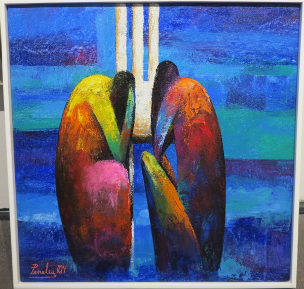 De la serie Meditación - Domingo Peneleu