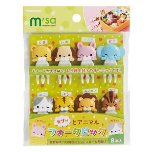 Tenedores de comida Animal Cuties